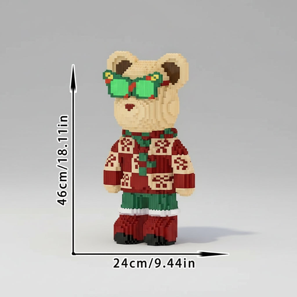 MEGA Bear in snowsuit | Building Blocks