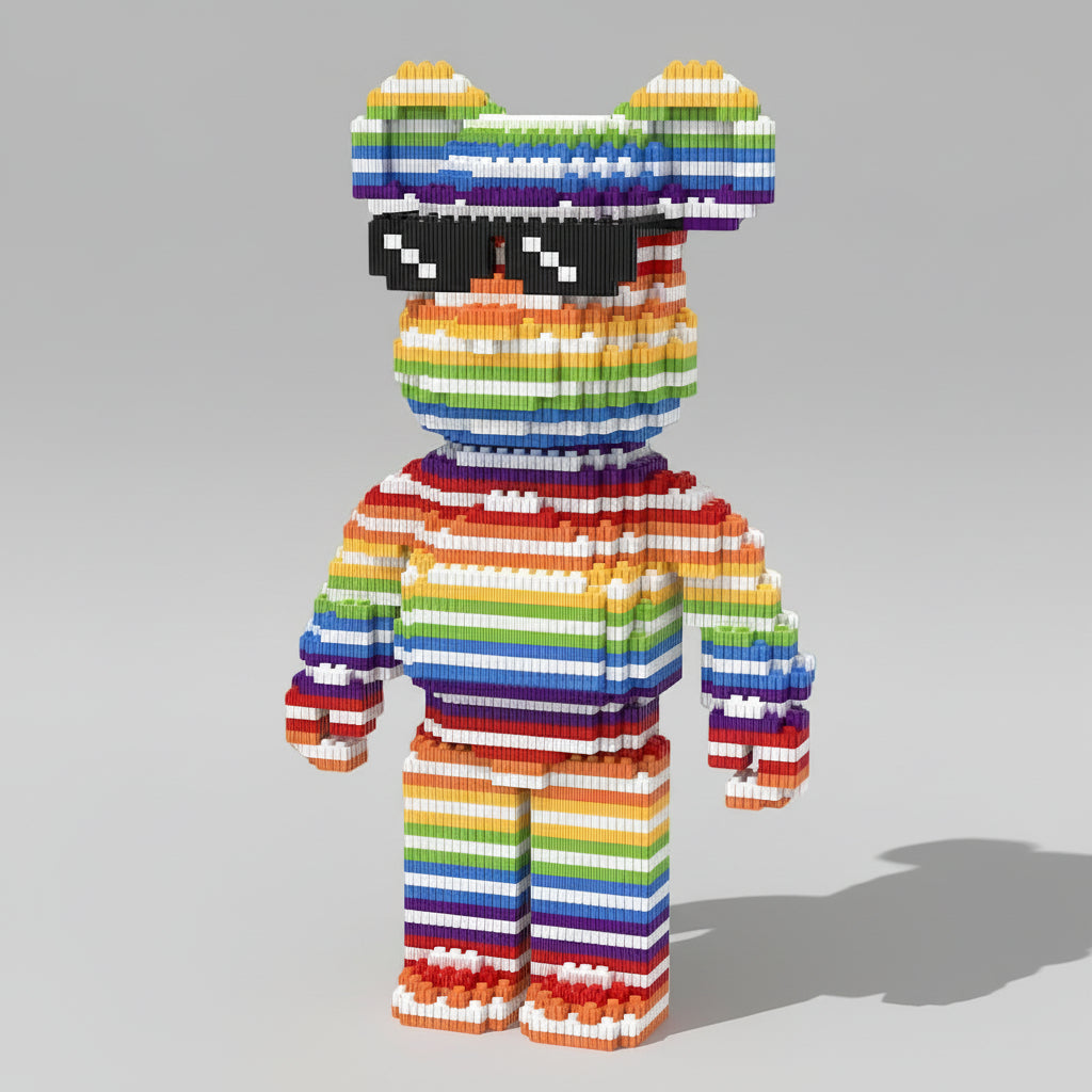 Rainbow bear | Building blocks