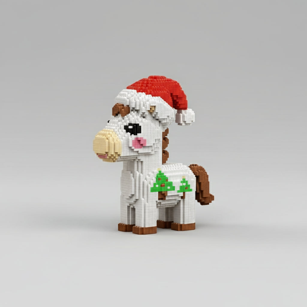 Christmas horse | Building bricks