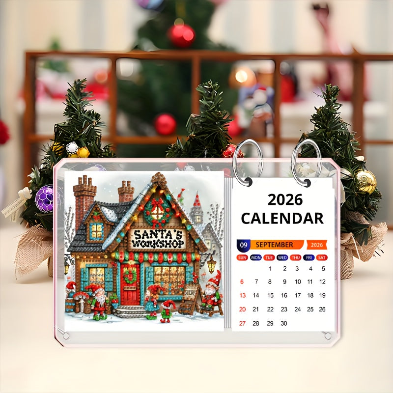 Christmas Shop | Standing Calendar | Diamond Painting