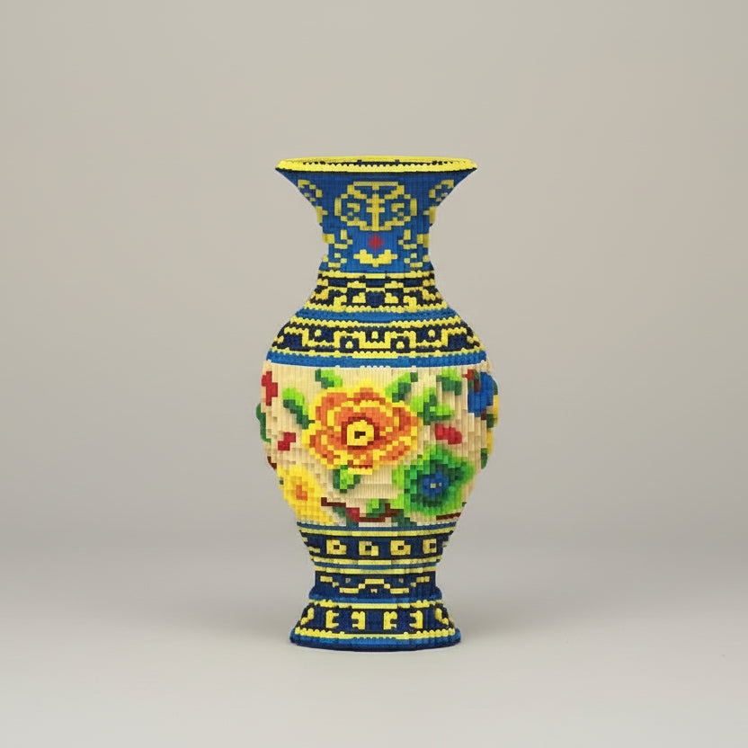 Beautiful Large Vase | Building Blocks