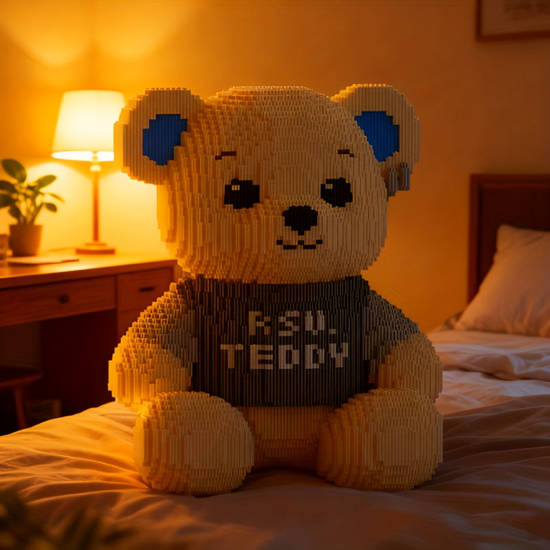 Teddy bear | Building blocks