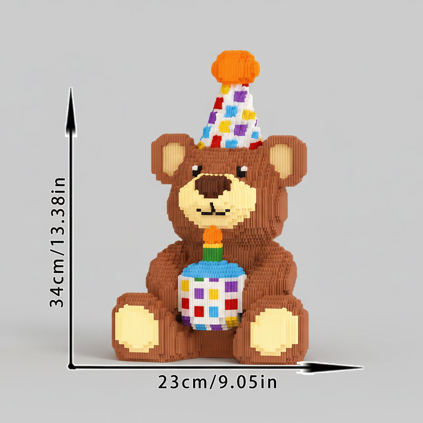 Birthday Bear | Building blocks