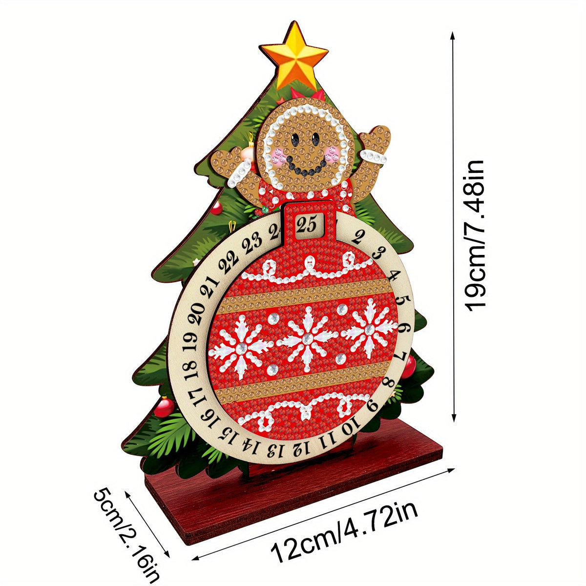 Cookie in Christmas Tree | Calendar | Diamond Painting