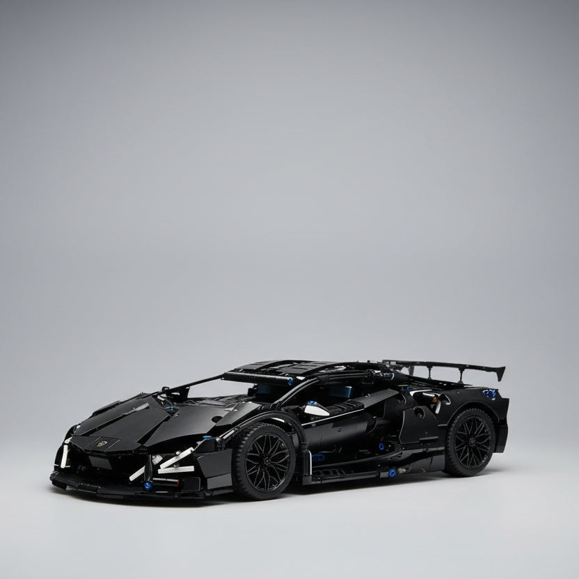 Black supercar | Building blocks