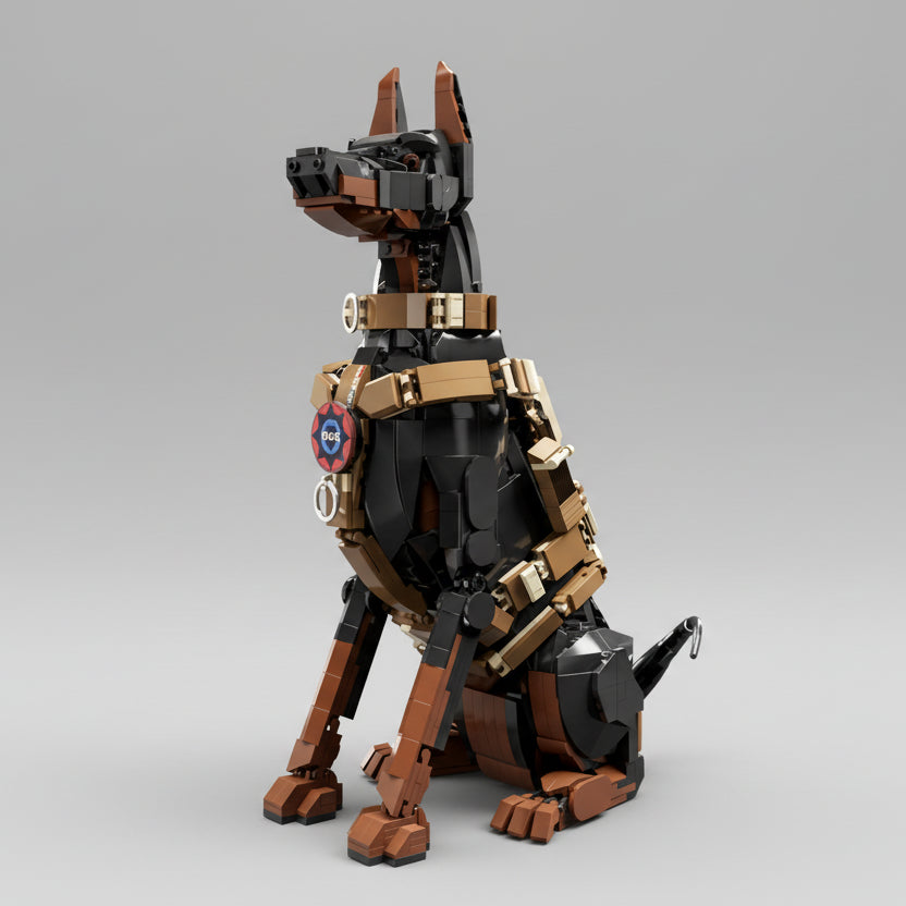Police dog | Building blocks