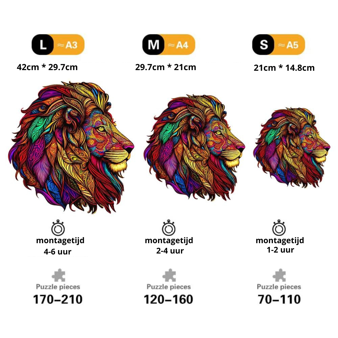 Lion | Wooden Puzzle