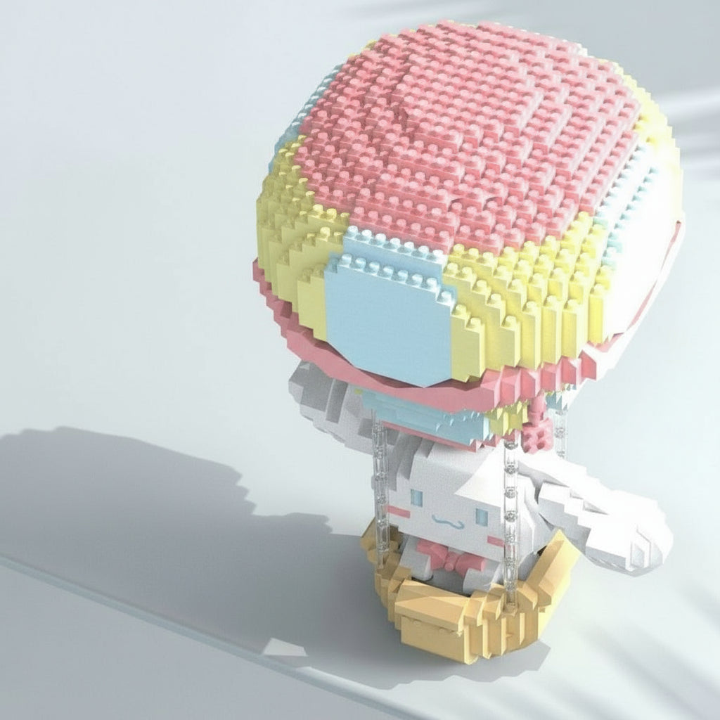 Gekleurde Luchtballon Bouwblokjes