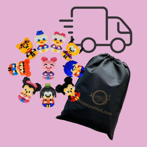 FREE gifts: Mini Building Kit + Storage Bag + Free Shipping