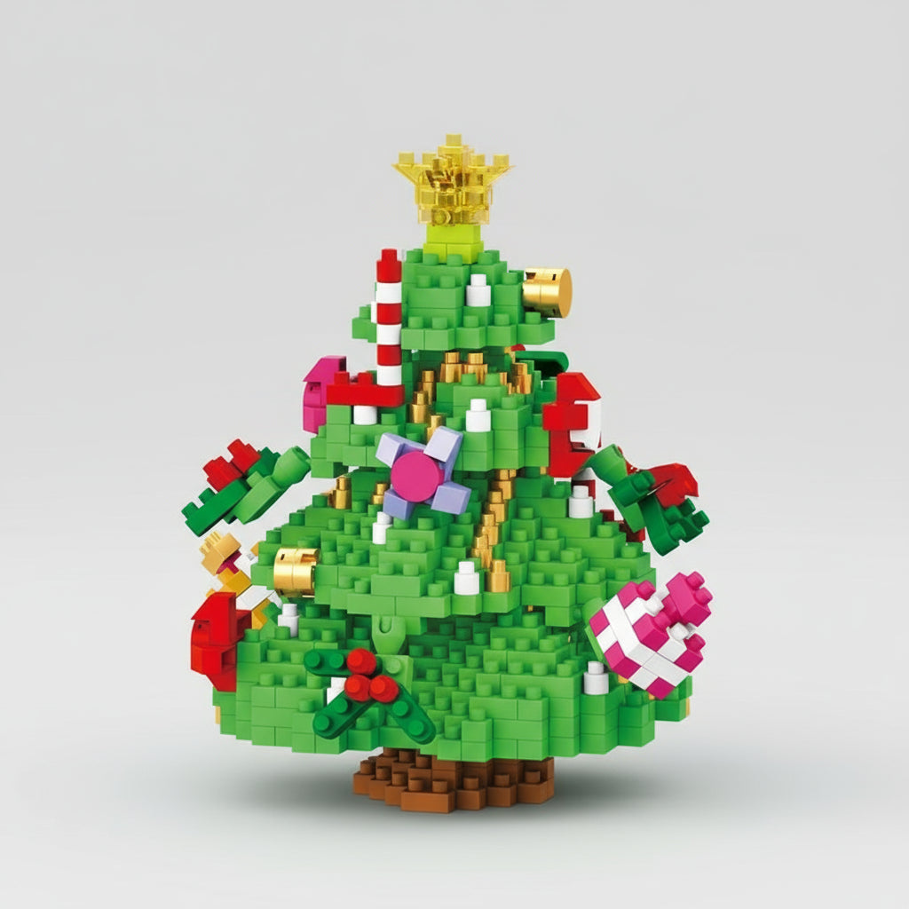 Kerstboom - Morgen In Huis Bouwblokjes