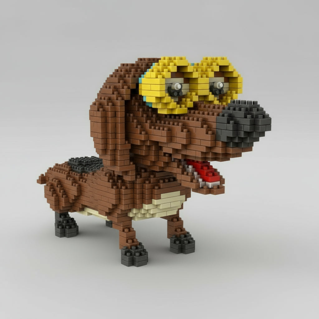 Cute Dachshund | Building Blocks