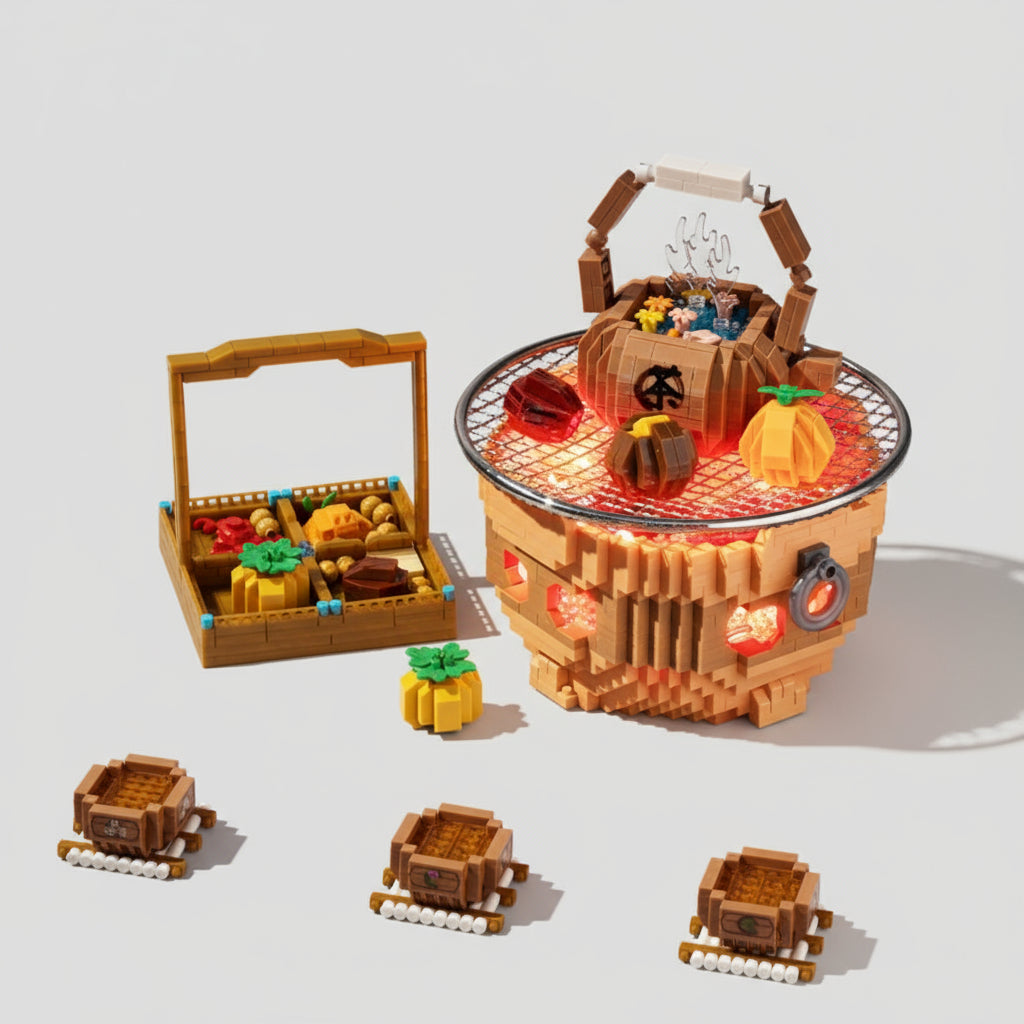 Mini Bbq Bouwblokjes