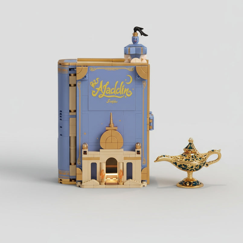 Sprookjesboek Aladdin Bouwblokjes