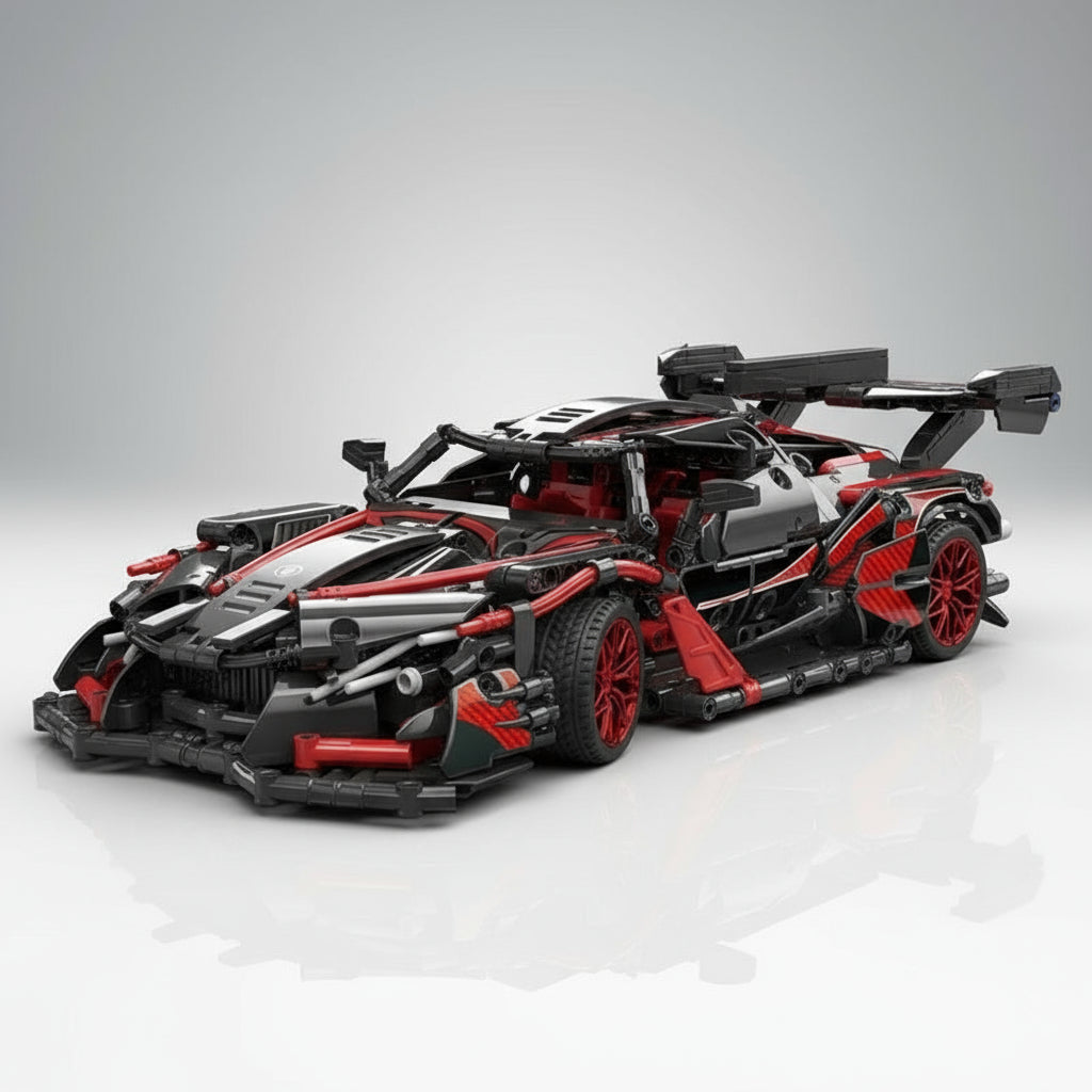 Stoere Auto Bouwblokjes