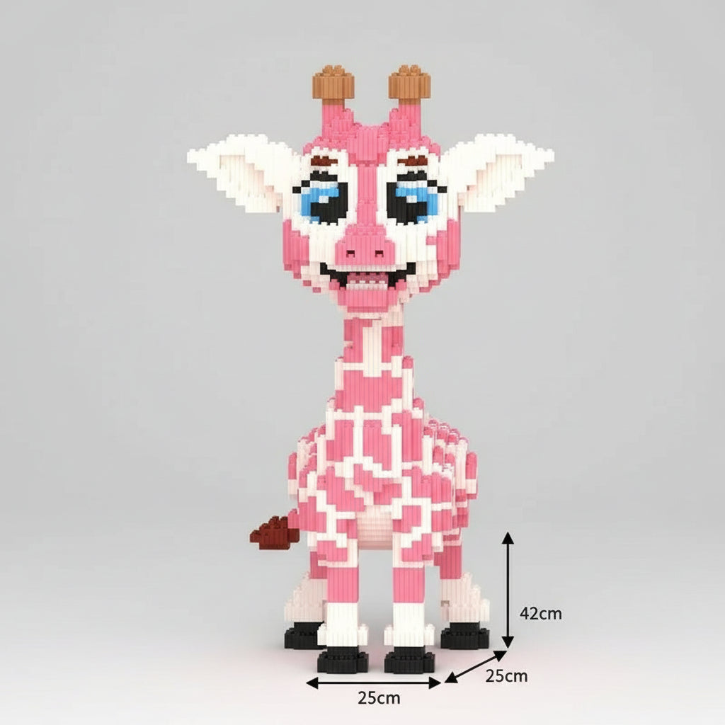 Pink Giraffe | Building Blocks
