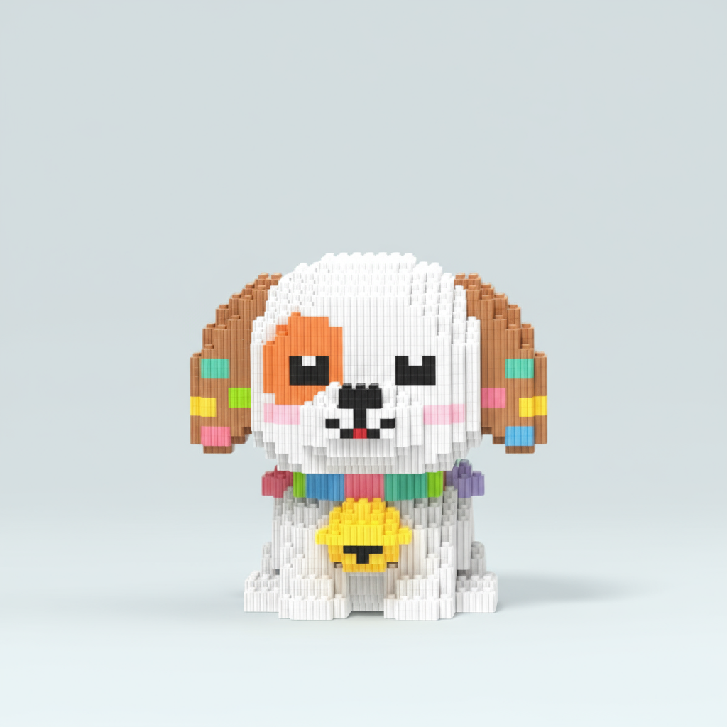 Colorful Puppy | Building Blocks