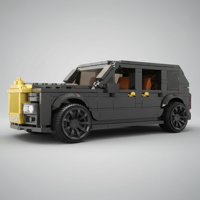 Black car | Building bricks