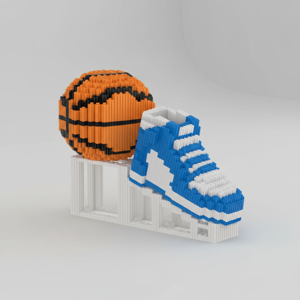 Basketball Shoe & Ball | Building Blocks