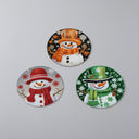 Snowman placemats | 4 pieces | Diamond painting