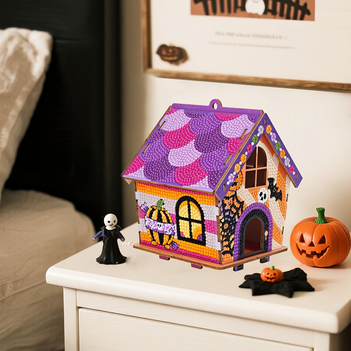 Halloween House | Hanger | Diamond Painting