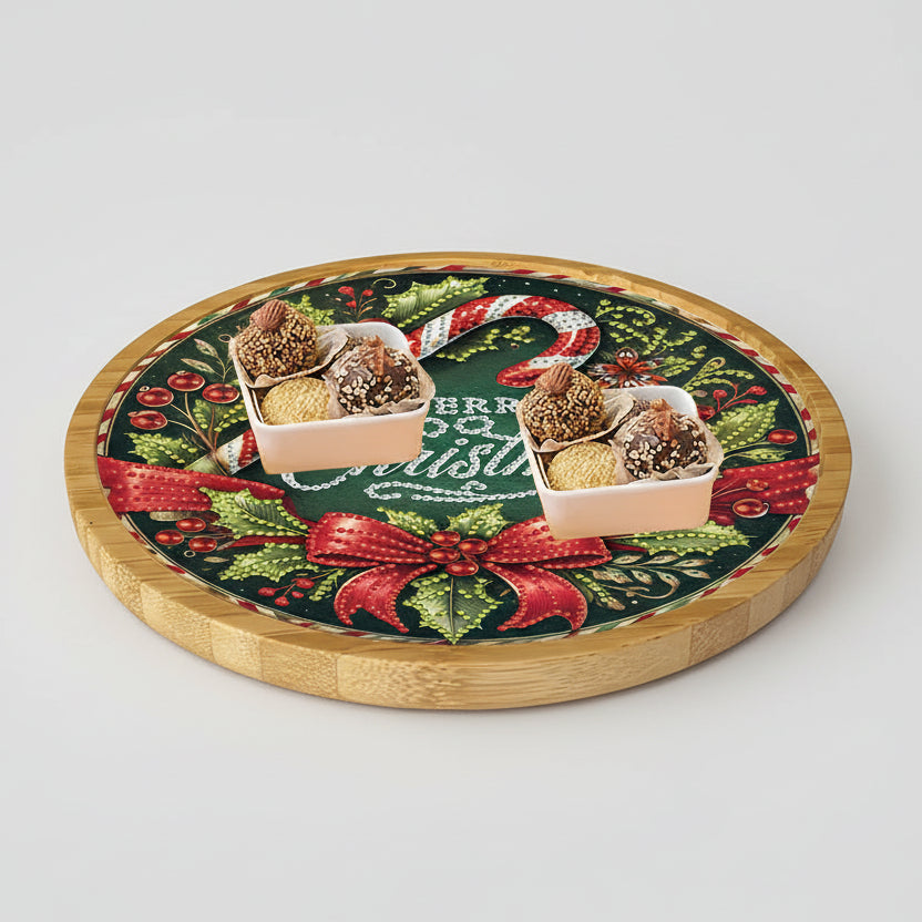 Merry Christmas | Serving tray | Diamond painting