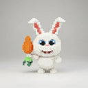 Rabbit with carrot | Building bricks