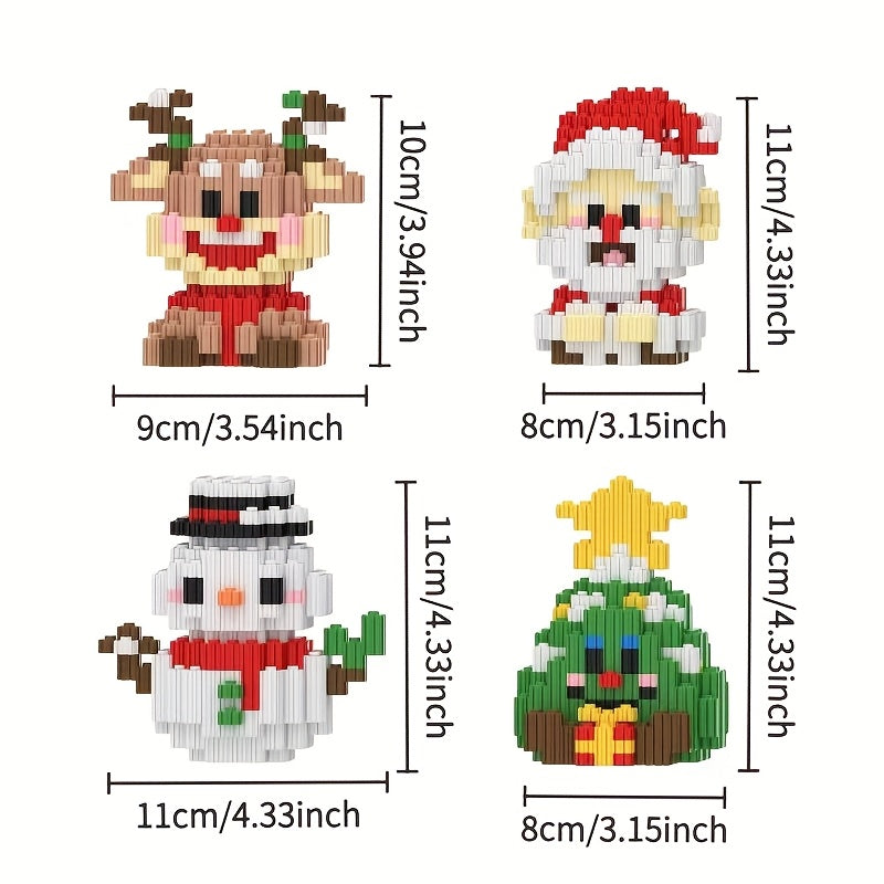 4 Christmas minis | Building blocks