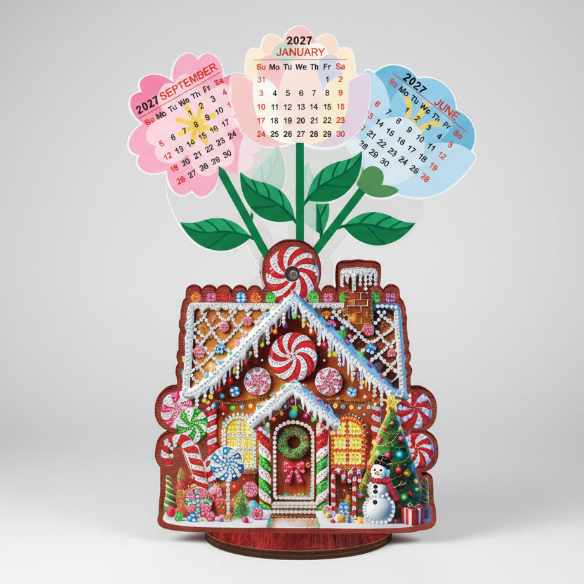 Christmas House | Calendar | Diamond Painting