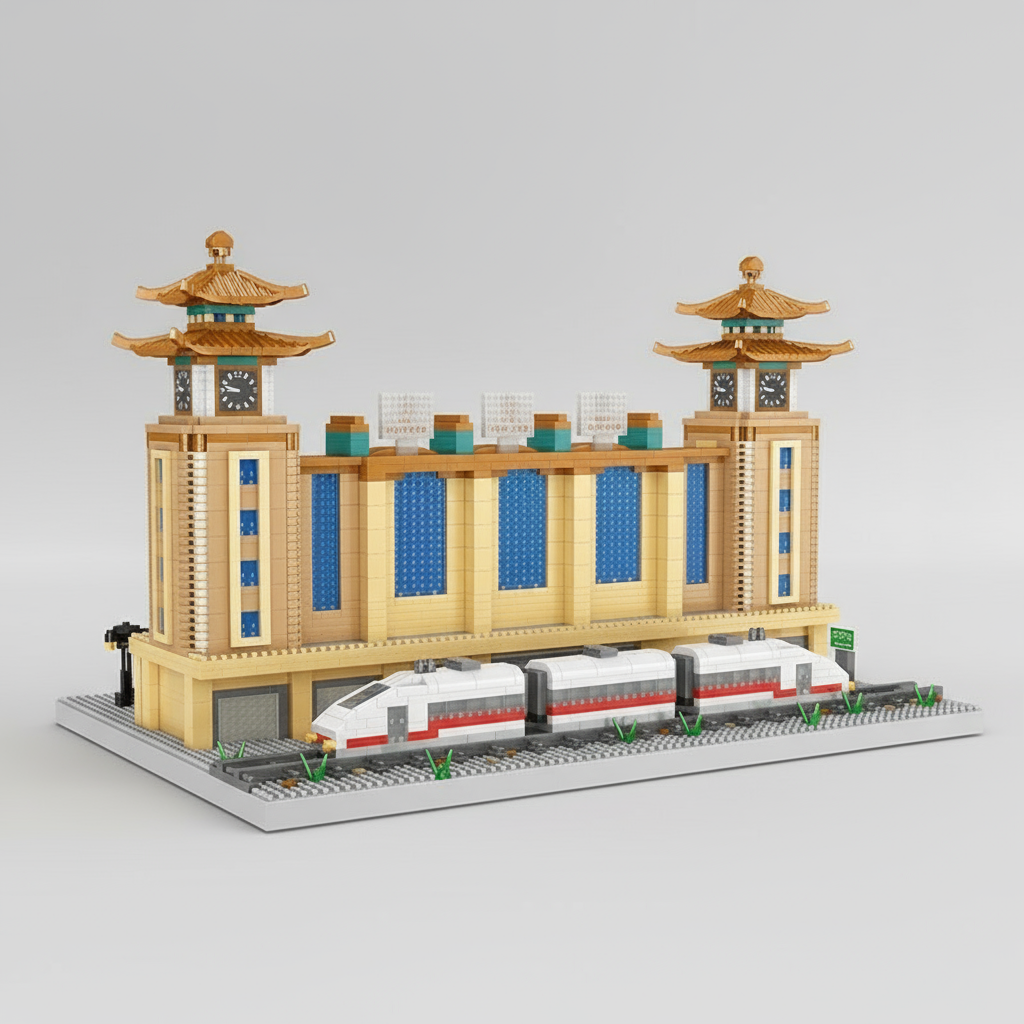 Beijing Railway Station | Building bricks