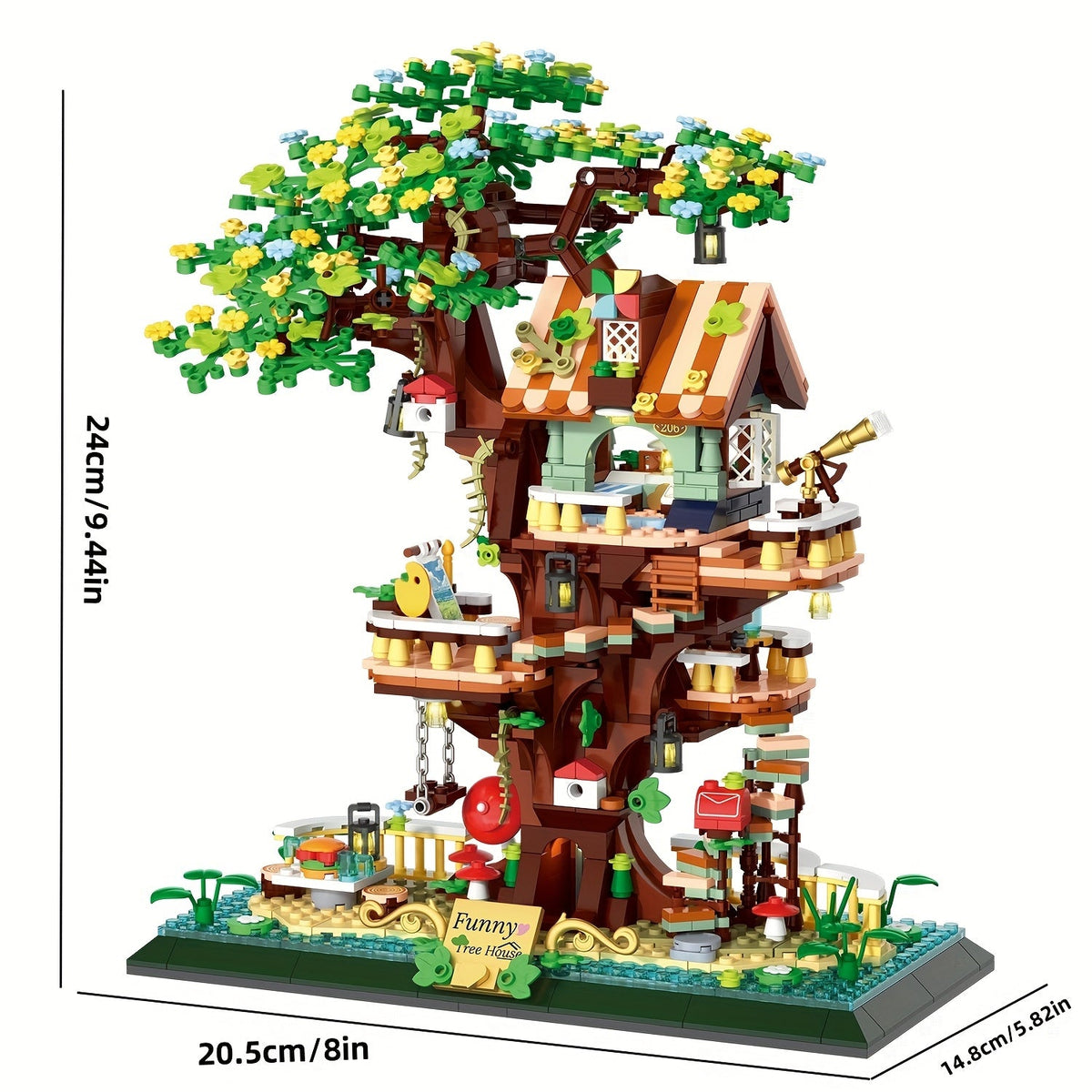 Creative treehouse | Building bricks