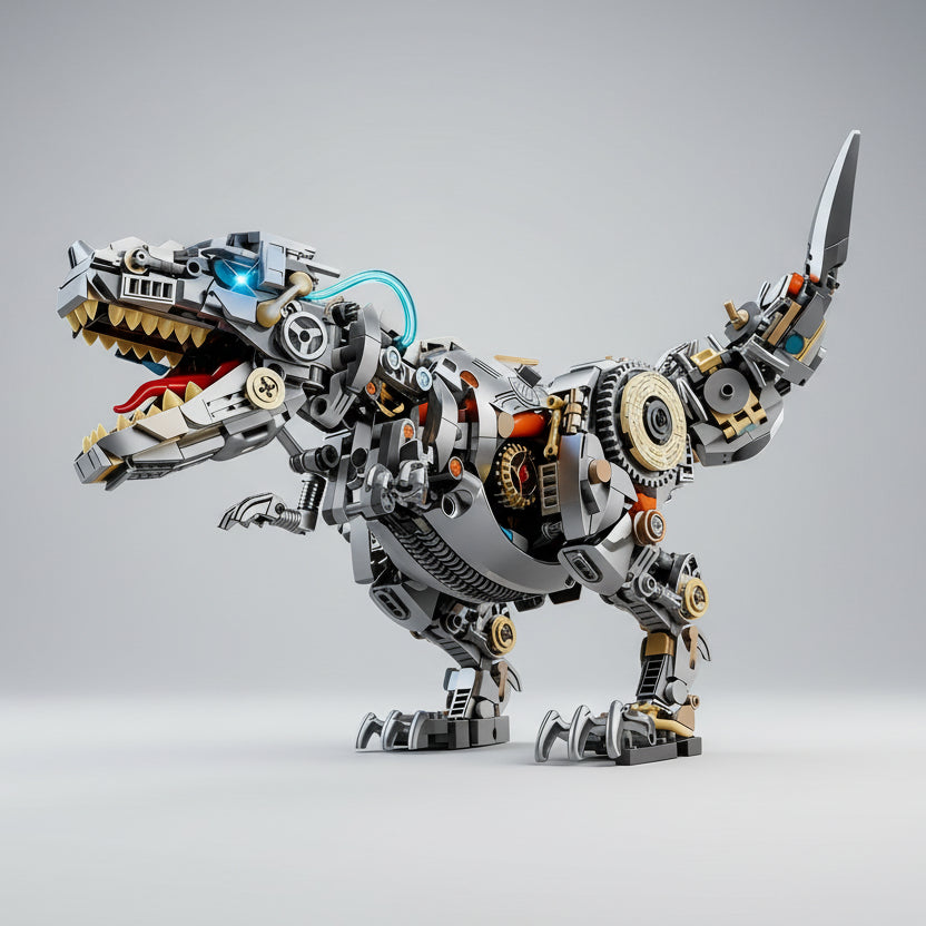 Moving Dinosaur | Building blocks