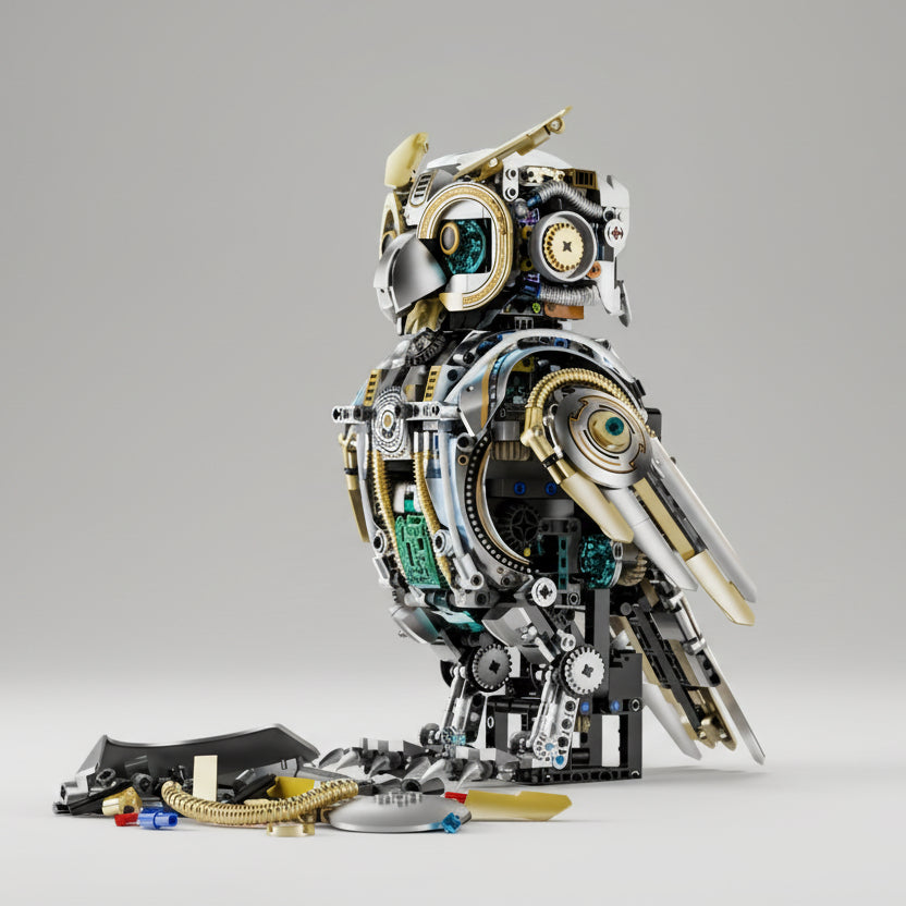 Moving Beautiful Owl | Building blocks