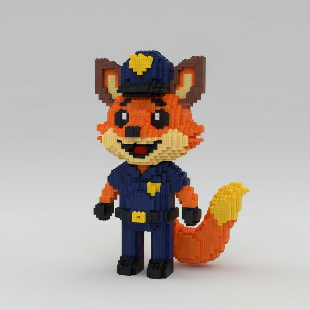 Police Fox | Building Blocks