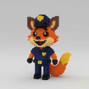 Police Fox | Building Blocks