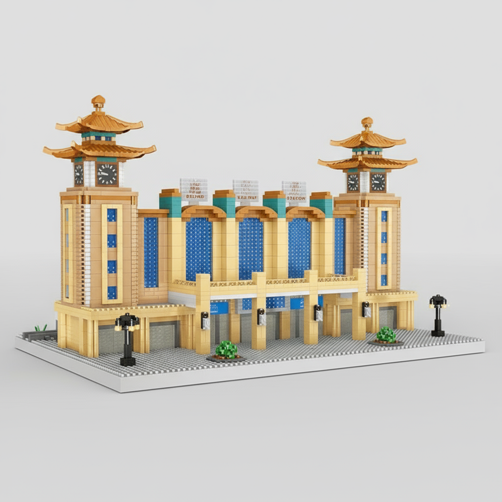 Beijing Railway Station | Building bricks