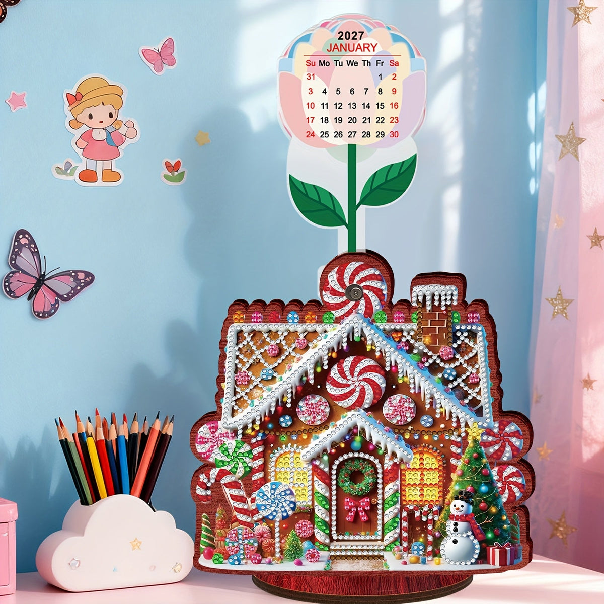 Christmas House | Calendar | Diamond Painting