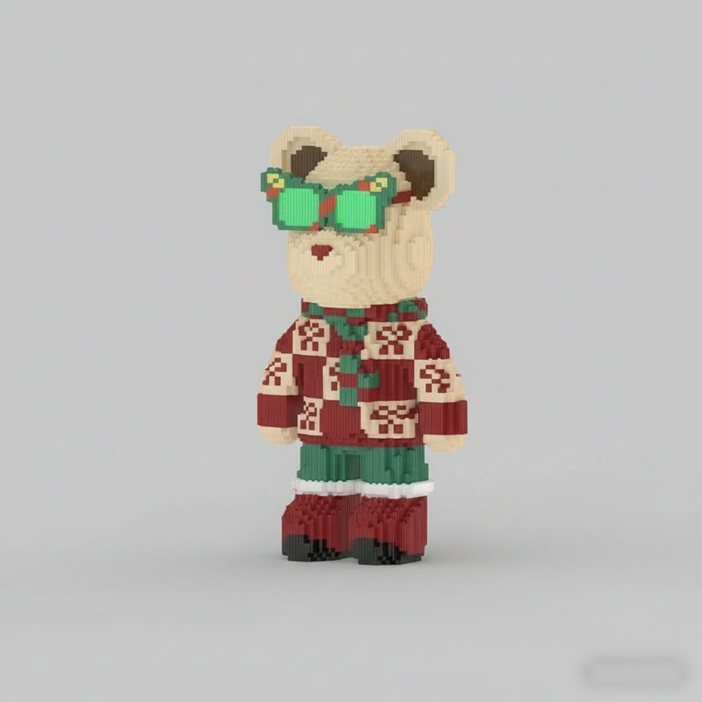 MEGA Bear in snowsuit | Building Blocks