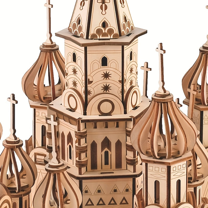 St. Basil's Cathedral | Wooden Model Kit