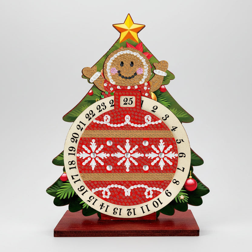 Cookie in Christmas Tree | Calendar | Diamond Painting