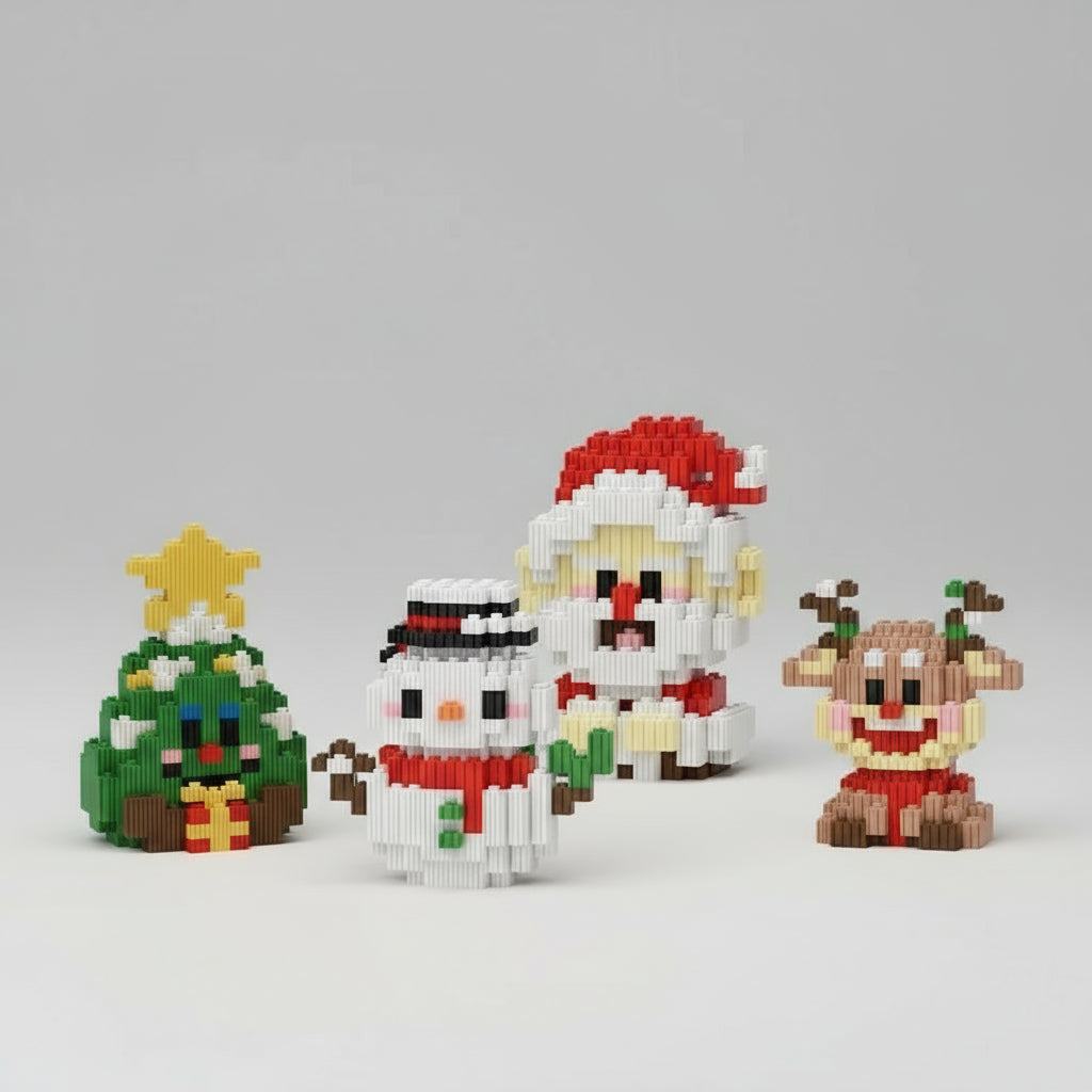 4 Christmas minis | Building blocks