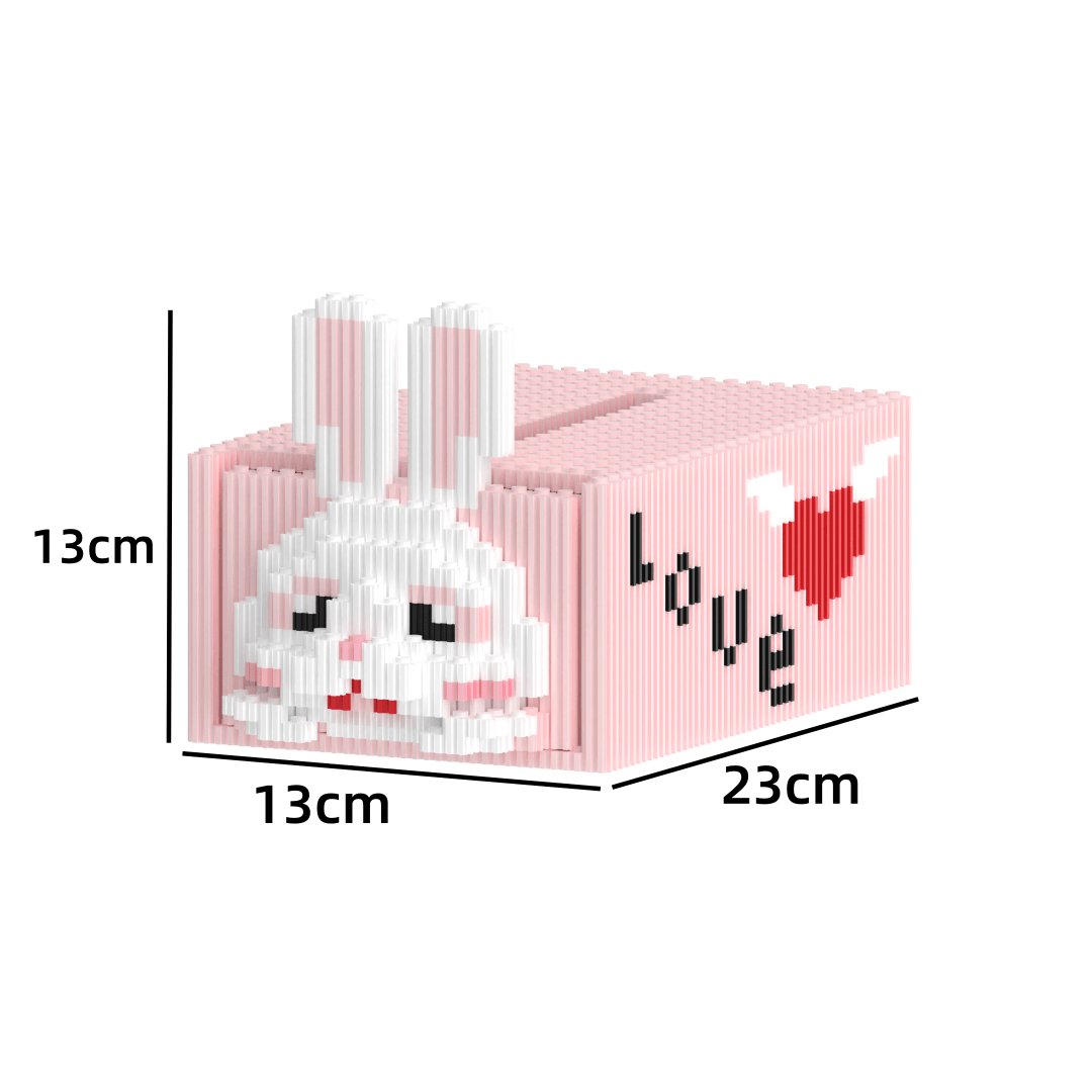 Rabbit Tissue Box | Building Blocks