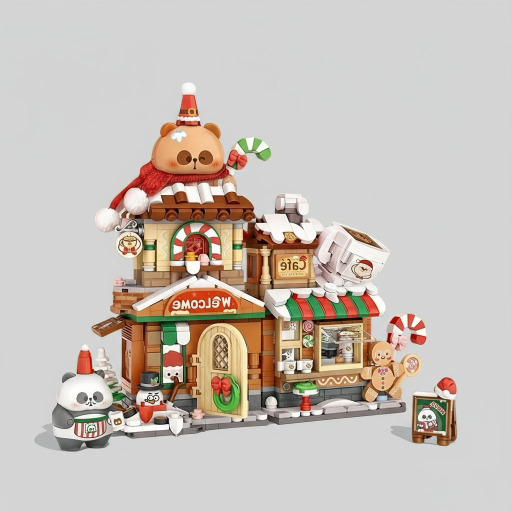Panda cafe | Building bricks
