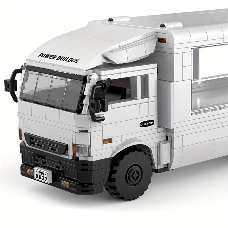 White container truck | Building blocks
