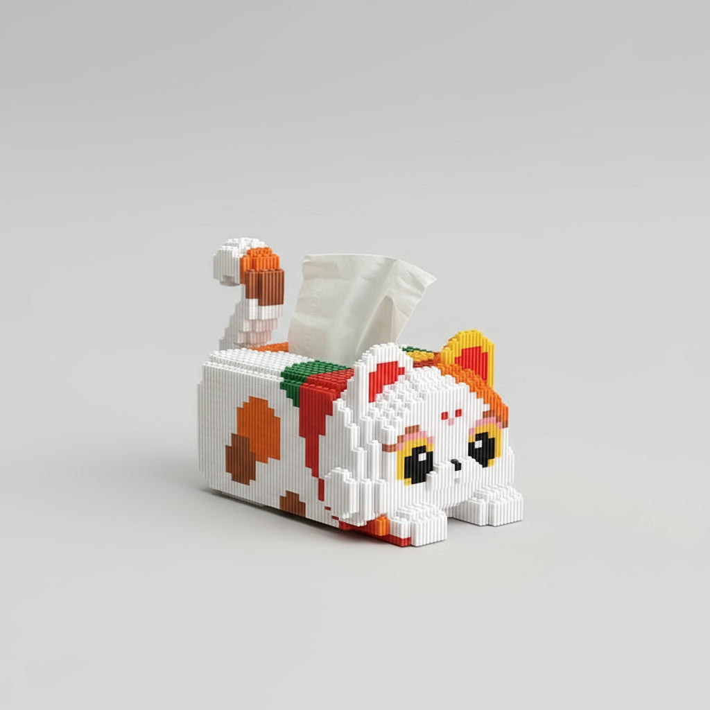 Cat tissue box | Building bricks