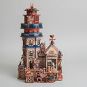 Lighthouse with House | Wooden Construction Kit