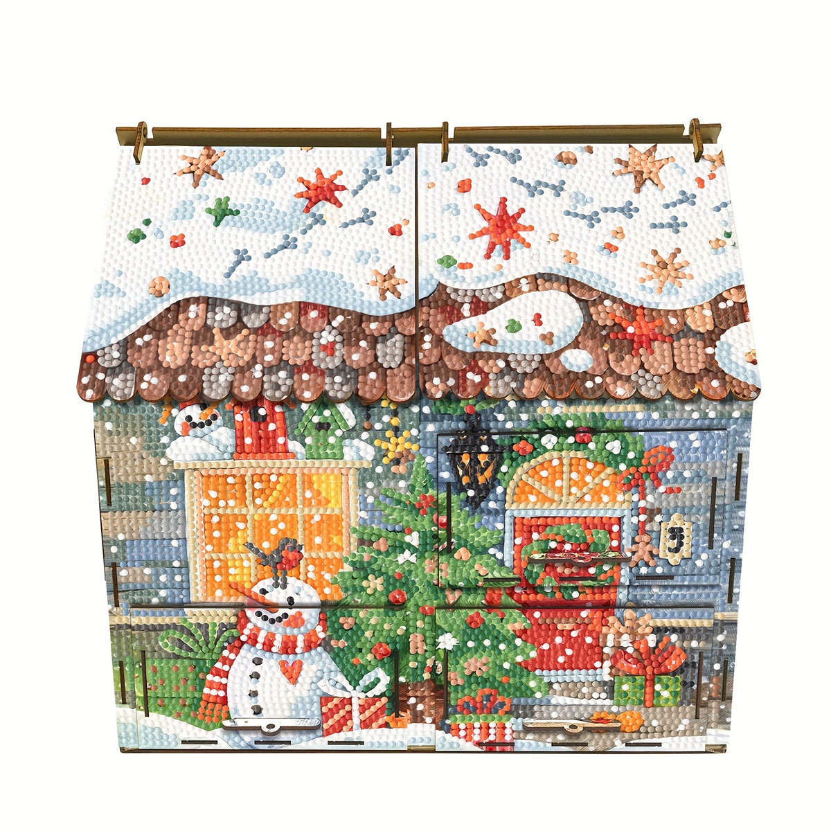 House with Drawers | Building Kit | Diamond Painting