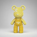 Bear with yellow overalls | Building blocks