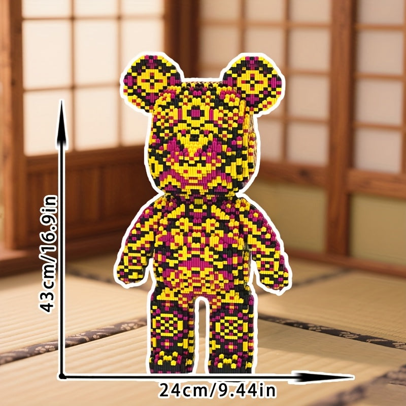 Mega mandala bear | Building blocks