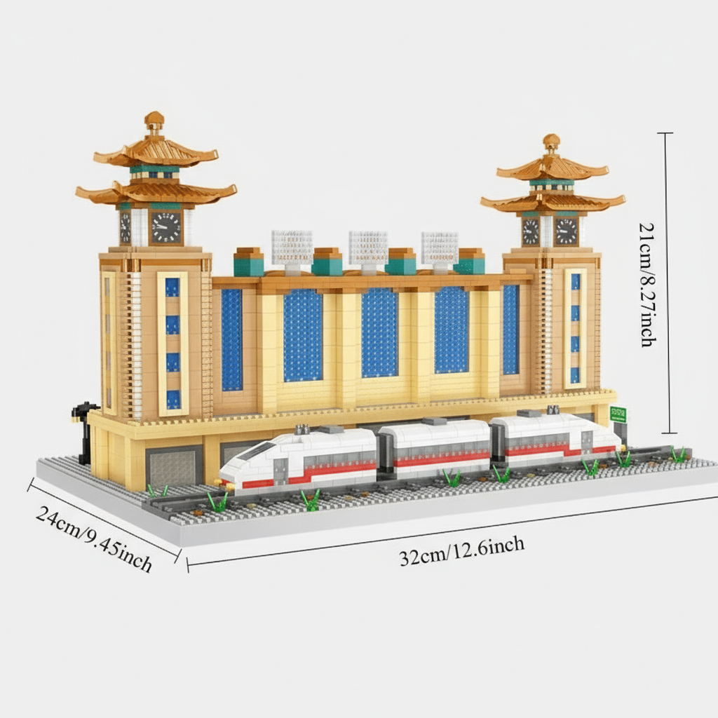 Beijing Railway Station | Building bricks