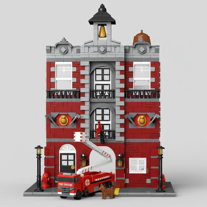 Fire station | Building blocks